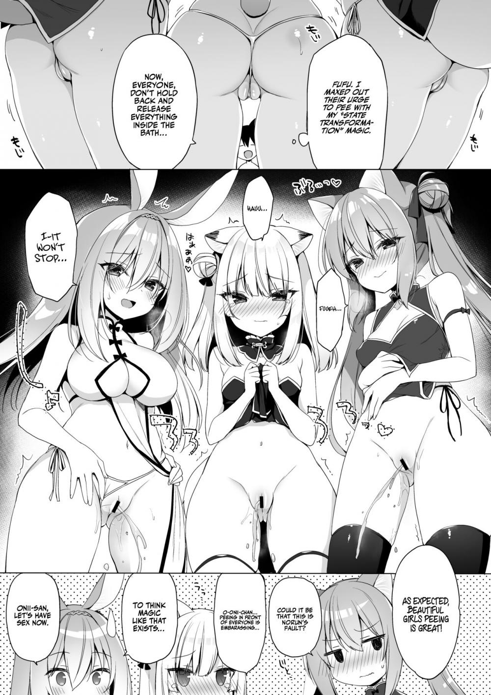 Hentai Manga Comic-My Ideal Life In A Different World 10-Read-10